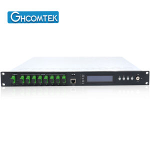 CATV 1550nm Optical Amplifier EDFA 8 Port Out SC/APC Fiber Port
