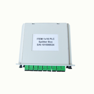 1×16 PLC Fiber Splitter Plug-in Cassette