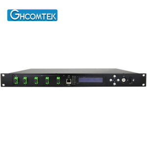 CATV 1550nm Optical Amplifier EDFA 4 Port Out SC/APC Fiber Port