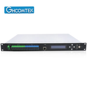 CATV 1550nm Optical Amplifier EDFA 8 Port With WDM Out SC/APC Fiber Port