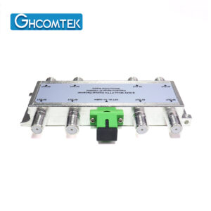 Passive FTTH Optical Receiver 8 RF Port