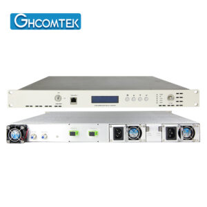 External Modulation CATV 1550nm Optical Transmitter SC/APC 2 Port Power Out