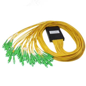 1×32 PLC Fiber Splitter LGX Box With Connector SC/ST/FC/LC 0.9mm cable 1 length