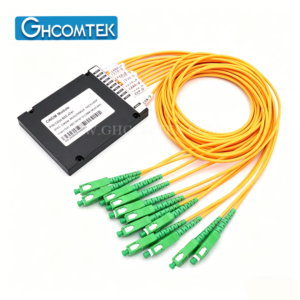 10CH   Single Fiber CWDM MUX DEMUX, ABS Box Housing, 1M 2.0mm Fiber Pigtail, SC/APC or LC/UPC Bidirectional Optical Wavelength Division Multiplexer