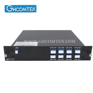 16CH Single Fiber CWDM MUX & DEMUX Bidirectional Module with LC/UPC Ports, LGX Cassette Package