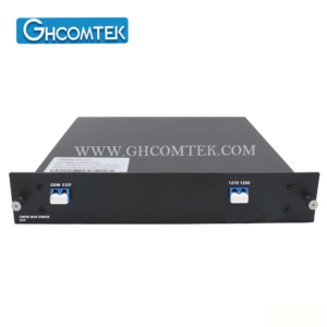 2CH  Single Fiber CWDM MUX/DEMUX Module LC/UPC Connector LGX Cassette with EXP Port