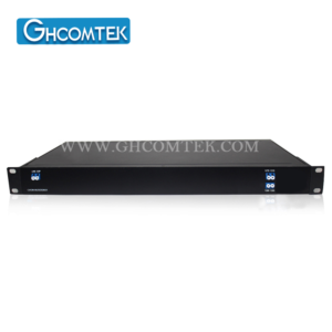 4CH  Single Fiber Bidirectional CWDM MUX & DEMUX with LC/UPC Connectors and EXP Expansion Port, 1U 19 Inch Rack Mount Housing