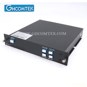 8CH  Single Fiber CWDM Multiplexer & Demultiplexer, LC/UPC Connector LGX Housing with EXP Expansion Port